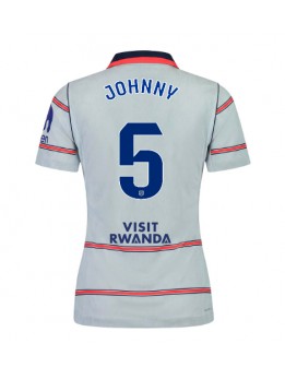 Ženski Nogometna dresi replika Atletico Madrid Johnny Cardoso #5 Tretji 2026-27 Kratek rokav Ženski Nogometna dresi replika Atletico Madrid Johnny Cardoso #5 Tretji 2026-27 Kratek rokav